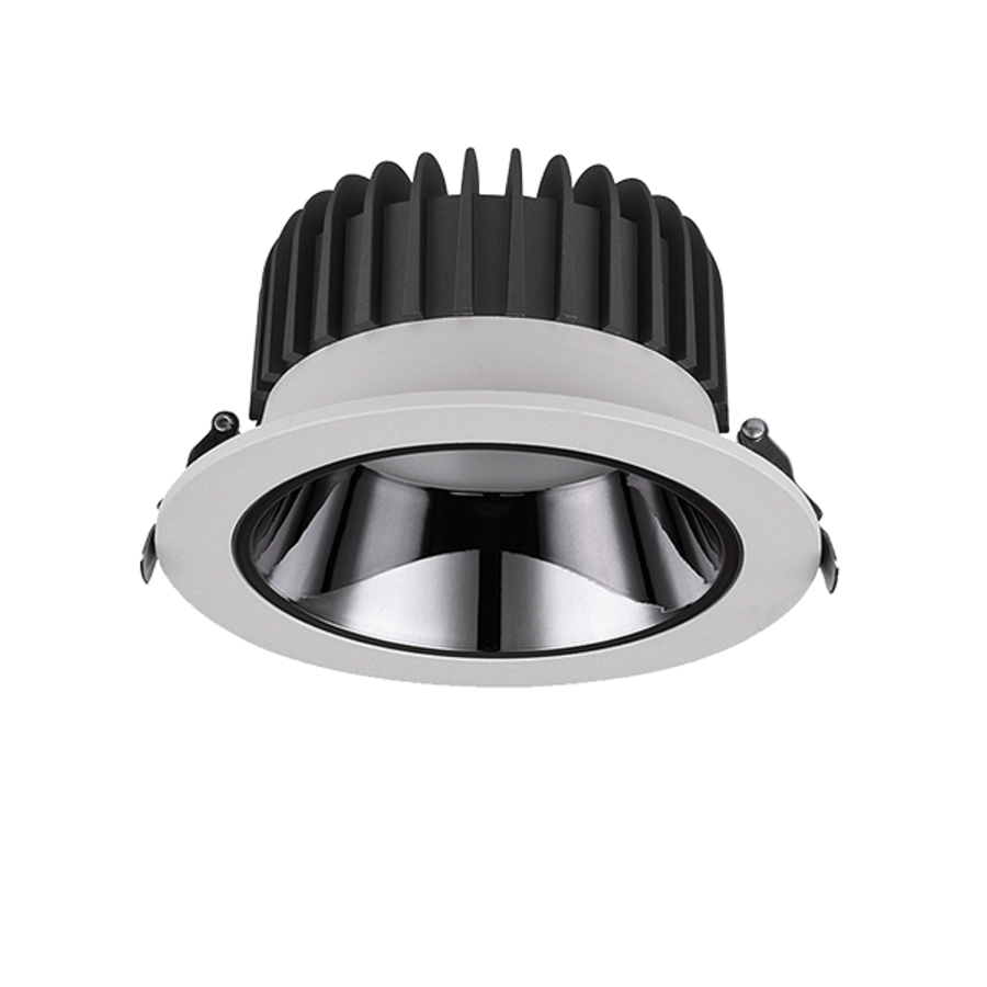 Image of LED DOWNLIGH TS2440 24W, 240V, 4000K, 60ᴼ, IP44, WHITE+ EMERGANCY KIT