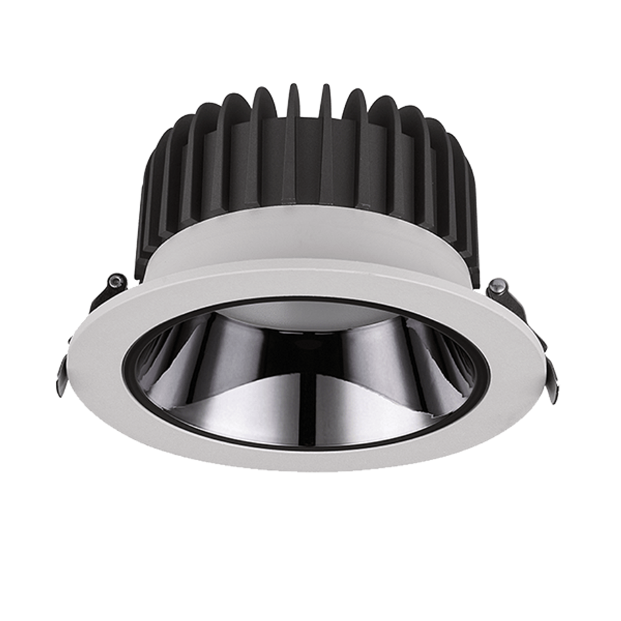 Image of LED DOWNLIGH TS3040 30W, 240V, 4000K, 60ᴼ, IP44, WHITE+ EMERGANCY KIT