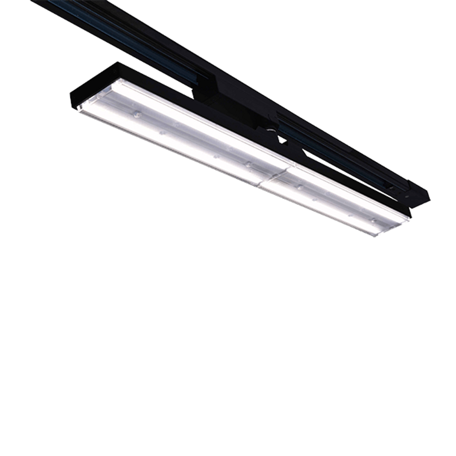 Image of SÍNES LÁMPATEST B60 2-LINES 42W 60&degCCT FEKETE