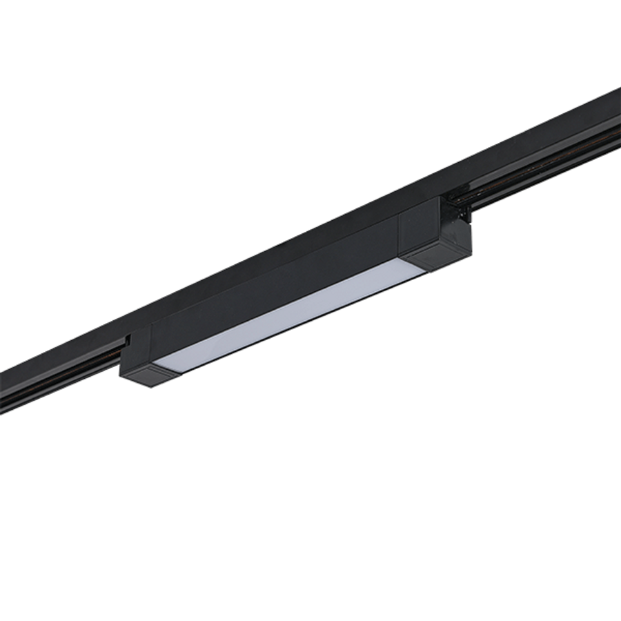 Image of FGLN SÍNES LÁMPATEST 2-LINES 30W 120° 3000K FEKETE