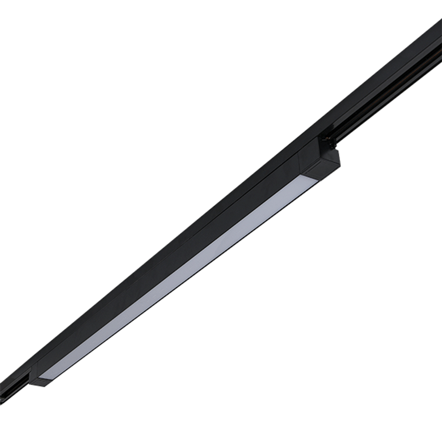 Image of FGLN SÍNES LÁMPATEST 2-LINES 60W 120° 3000K FEKETE