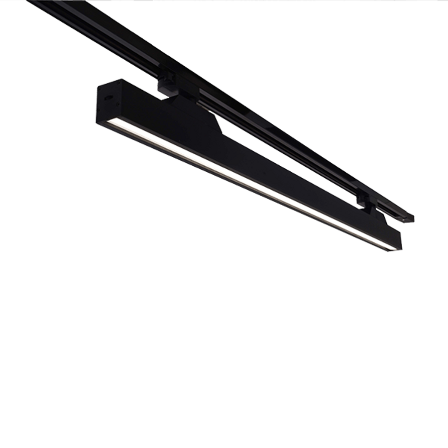Image of SÍNES LÁMPATEST K30 2-LINES 48W 120&degCCT FEKETE