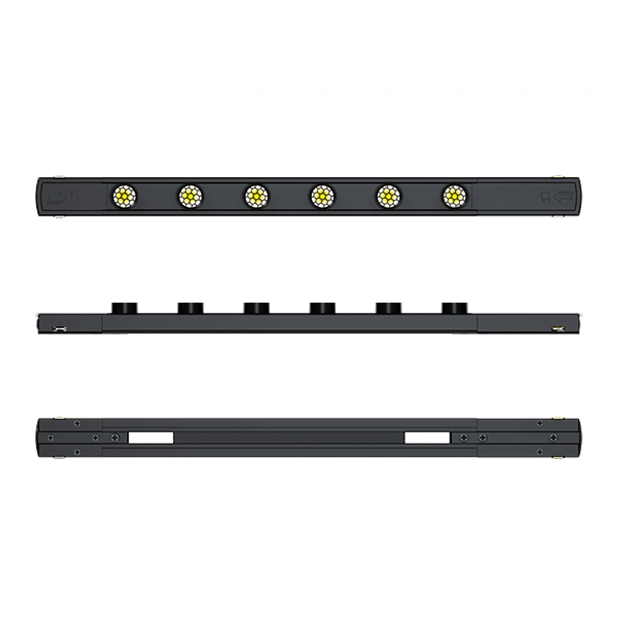 EL-US02 ULTRA SLIM MAGN. LED 48V 6W 4000K BLACK EL-US02 ULTRA SLIM MAGN. LED 48V 6W 4000K BLACK