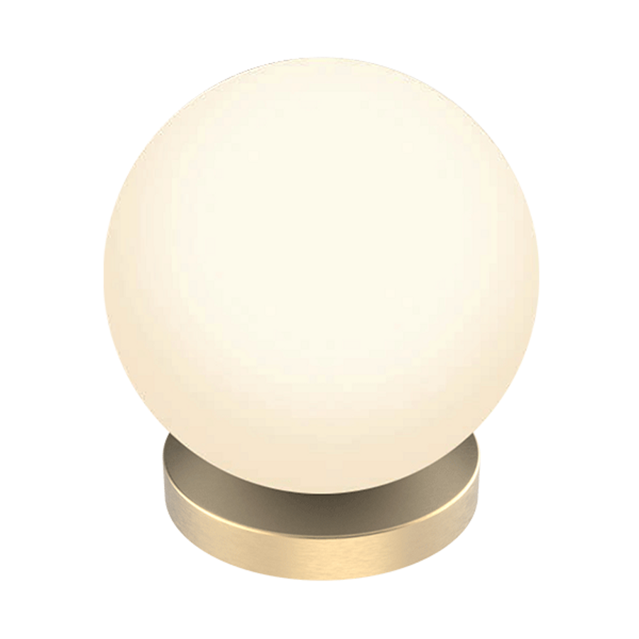 Image of ADAM TABLE LAMP 3W GOLD WITH DIMMER & BATTERY