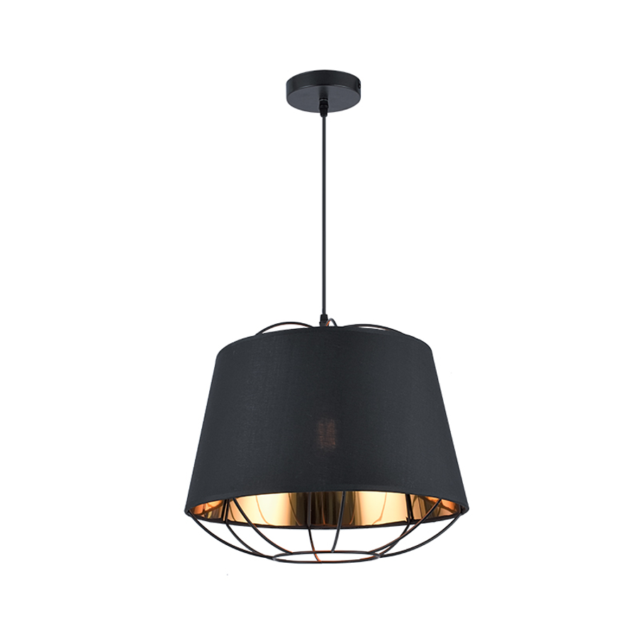 Image of ANDREA FÜGGESZTÉK 1XE27 FEKETE/ARANY