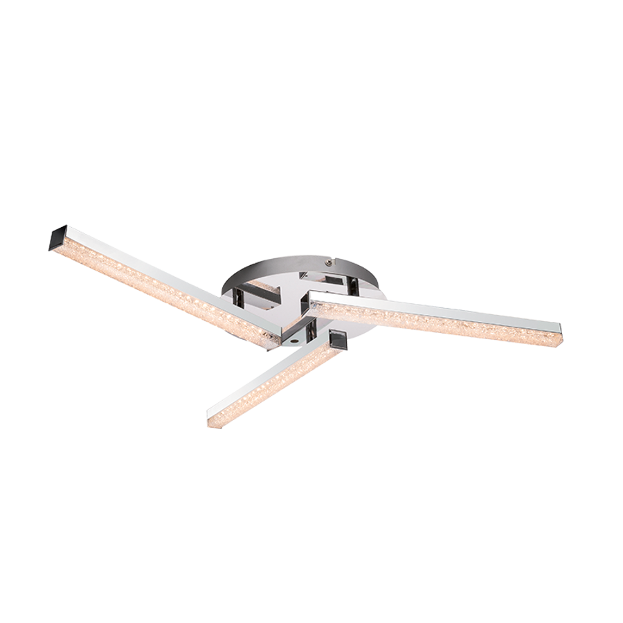 Image of FAYE LED MENNYEZETI LÁMPA 3X4W 3200K KRÓM