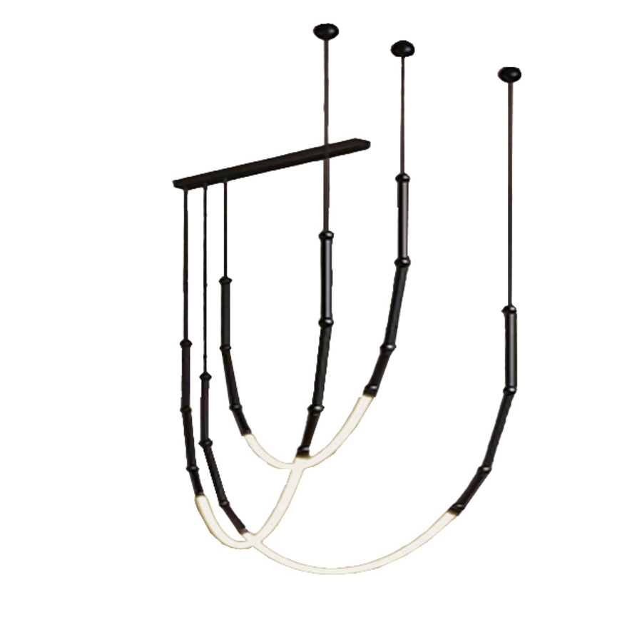 Image of MILTON LED PENDANT 40W 3000K, BLACK
