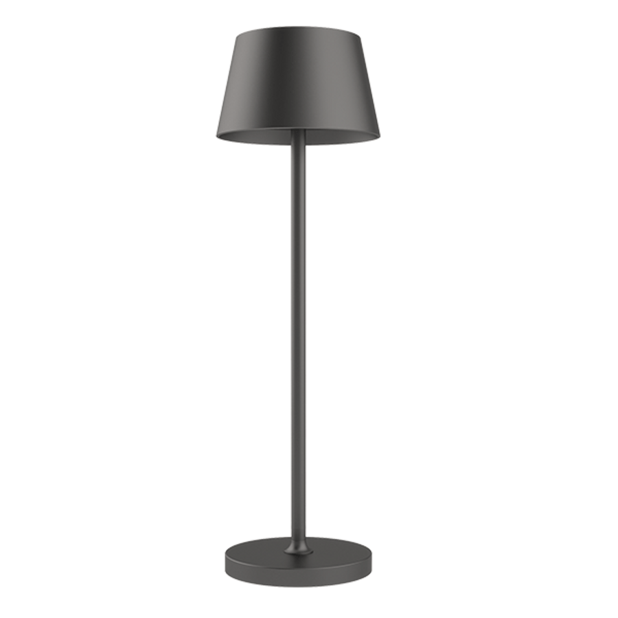 Image of SONIA TABLE LAMP 1XG9 BLACK WITH DIMMER