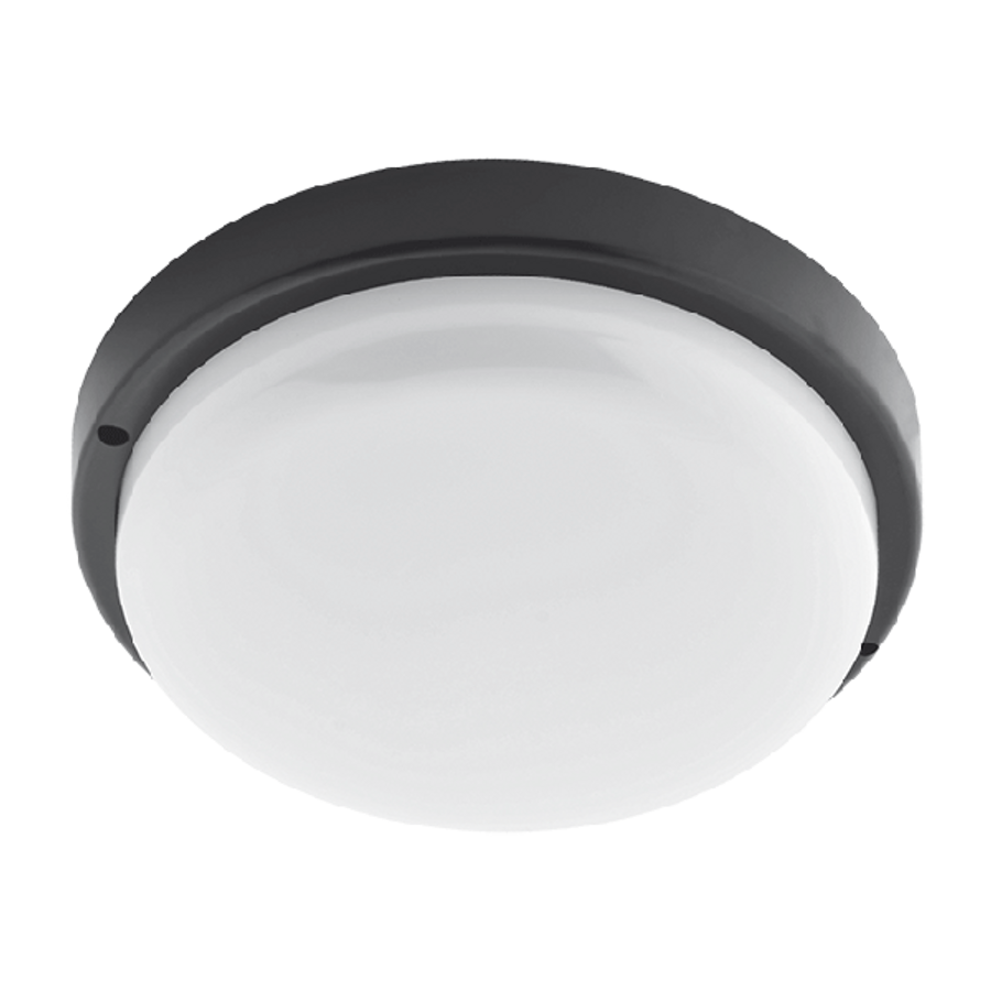 Image of LED MENNYEZETI LÁMPA 15W 4000K IP54 FEKETE