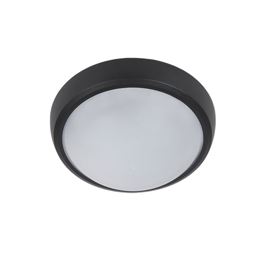 Image of LED ROUND MENNYEZETI LÁMPA BRLED 6W FEKETE IP54