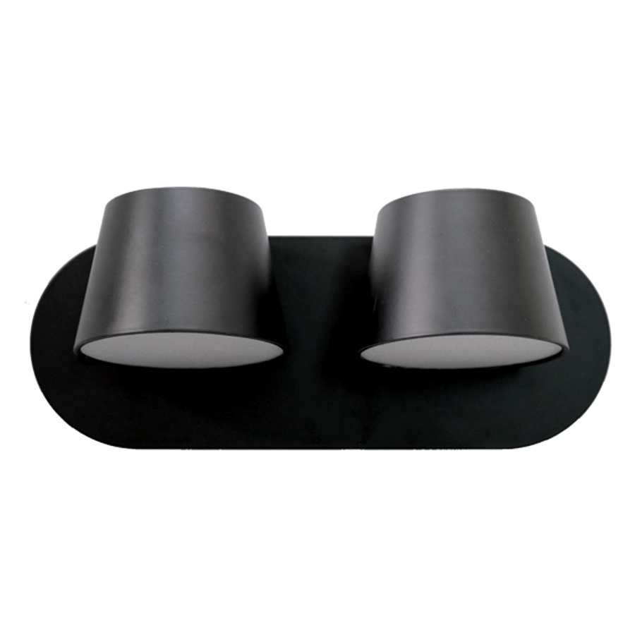 Image of MALIA LED FALI LÁMPA 2X12W 4200K FEKETE