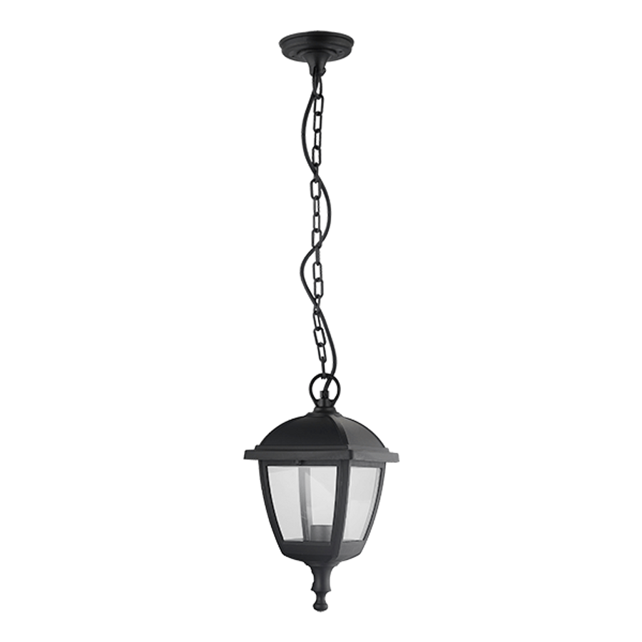 PAUL LANTERN HANGING 1XE27 BLACK IP44