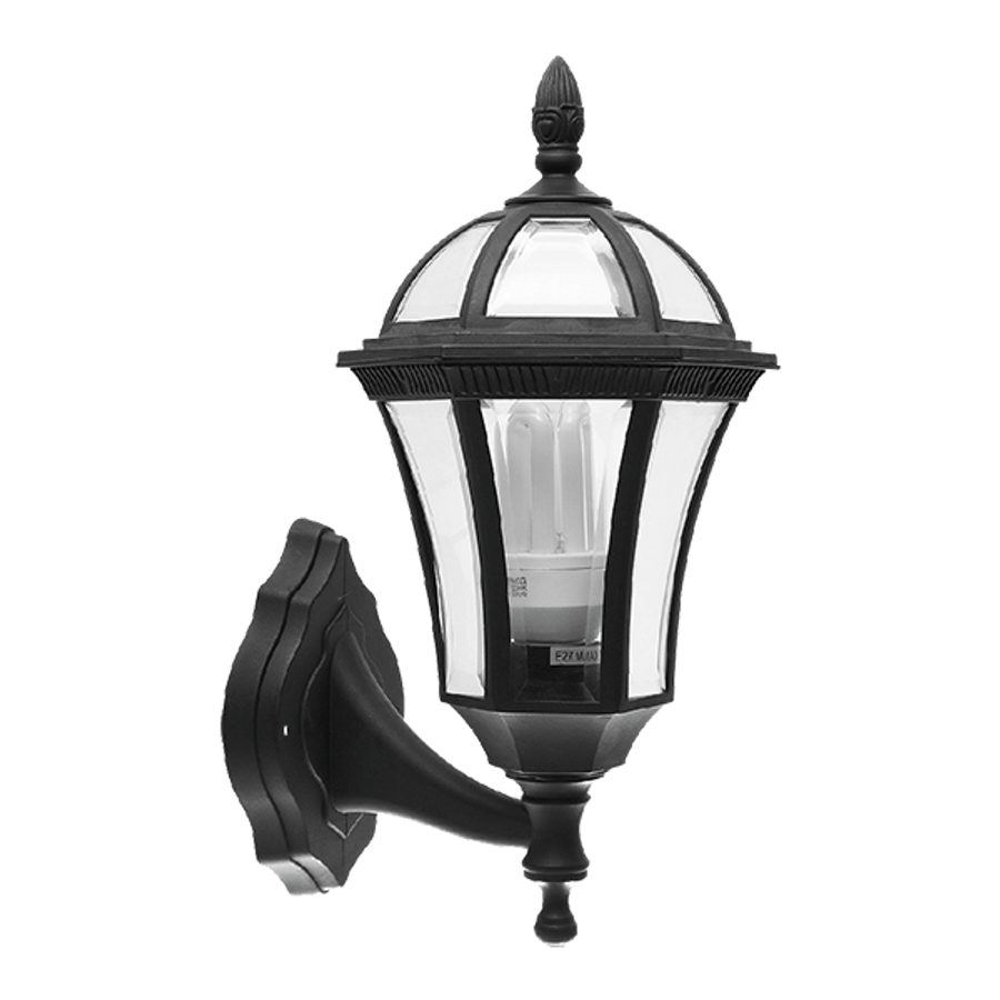 STEVEN LANTERN UPWARD 1XE27 BLACK IP44 STEVEN LANTERN UPWARD 1XE27 BLACK IP44