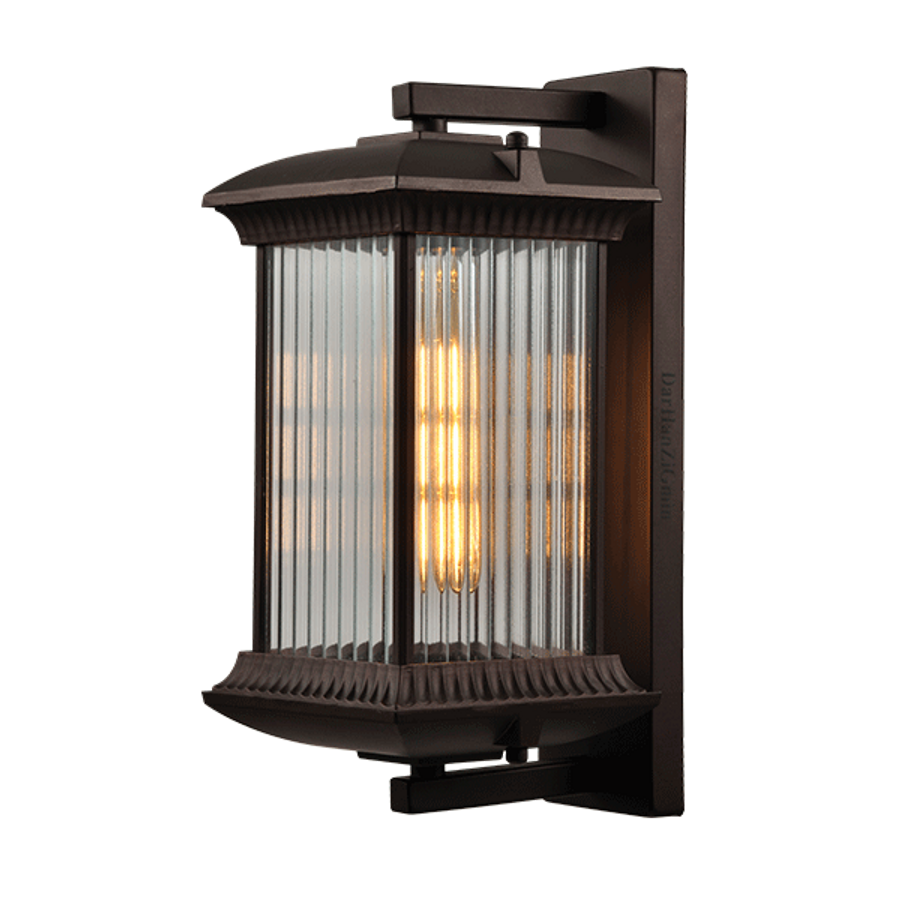 Image of ALAN GARDEN WALL LAMP BLACK, IP54