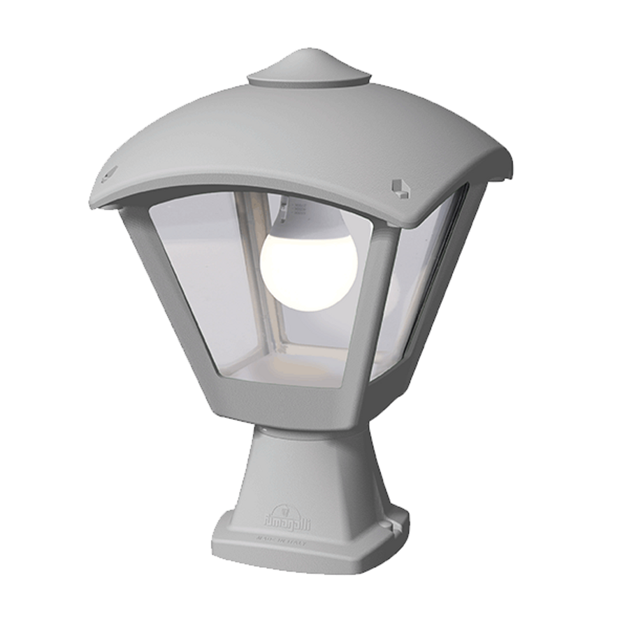 DARIO 250 GARDEN FLOOR LAMP 1XE27 IP55 GREY DARIO 250 GARDEN FLOOR LAMP 1XE27 IP55 GREY