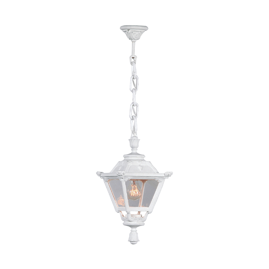 GOLIA HANGING LANTERN 1XE27 IP55 WHITE GOLIA HANGING LANTERN 1XE27 IP55 WHITE