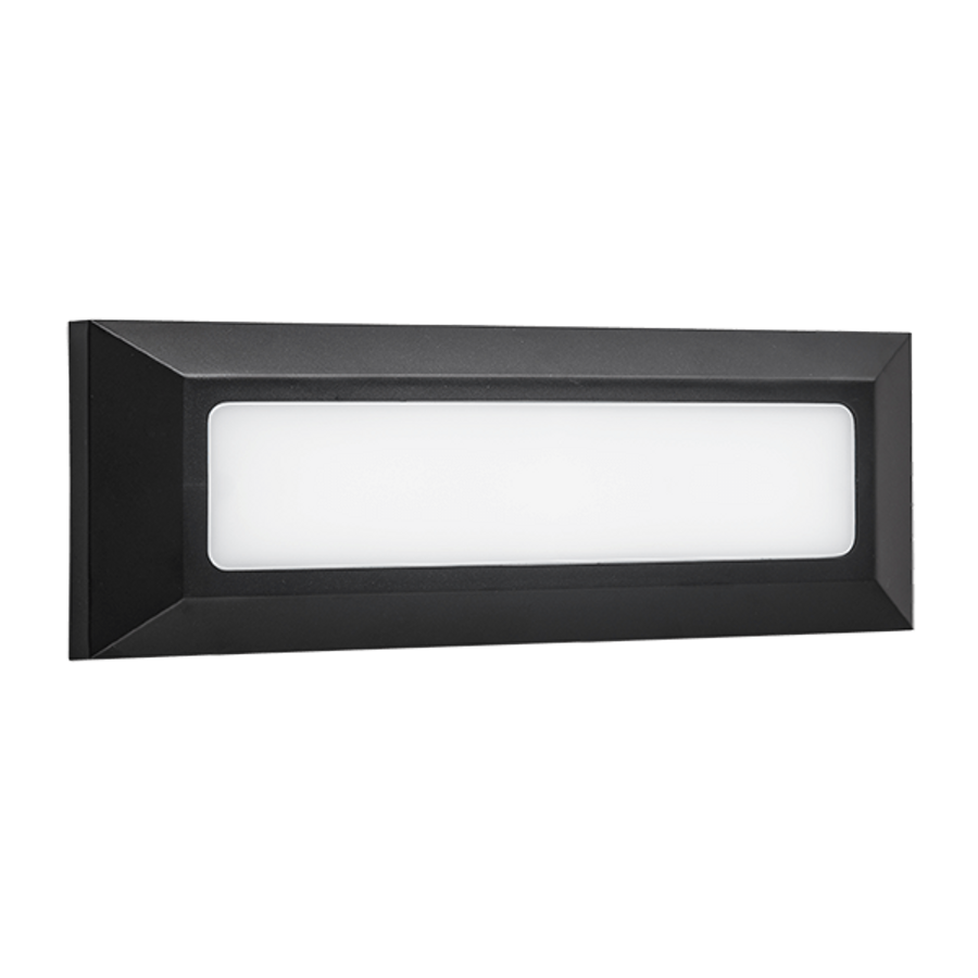 GRF308 LED FACADE FIXTURE 4W 4000K IP65 BLACK GRF308 LED FACADE FIXTURE 4W 4000K IP65 BLACK