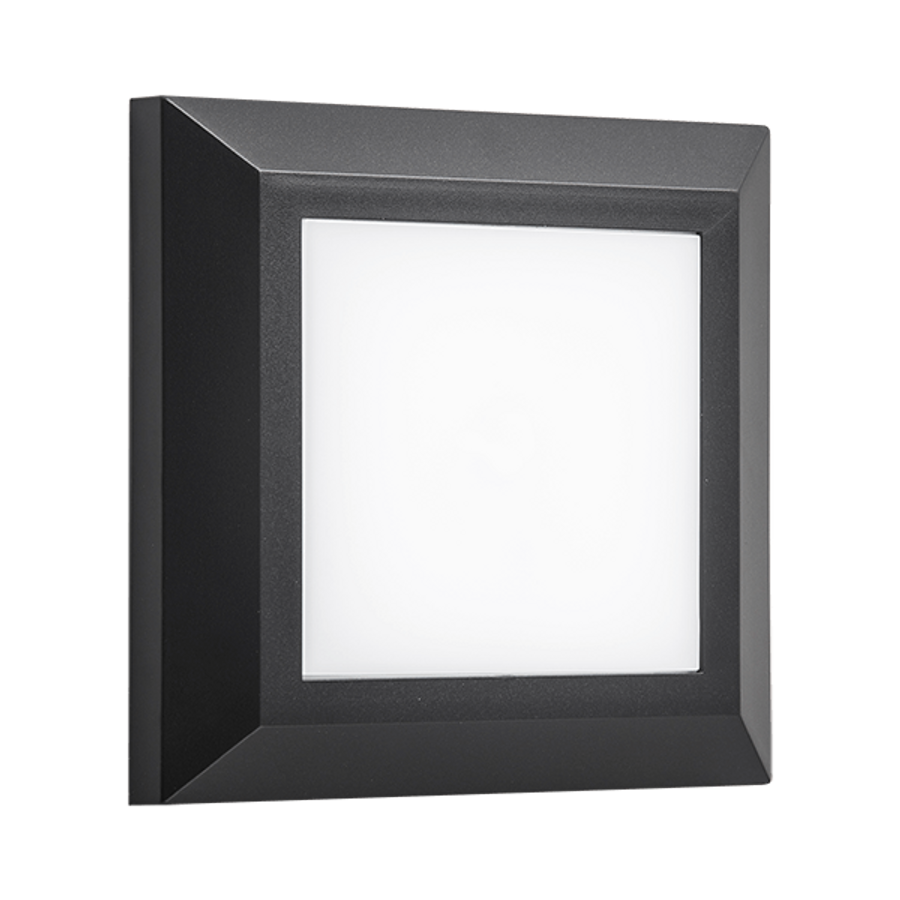 GRF309 LED FACADE FIXTURE 4W 4000K IP65 BLACK