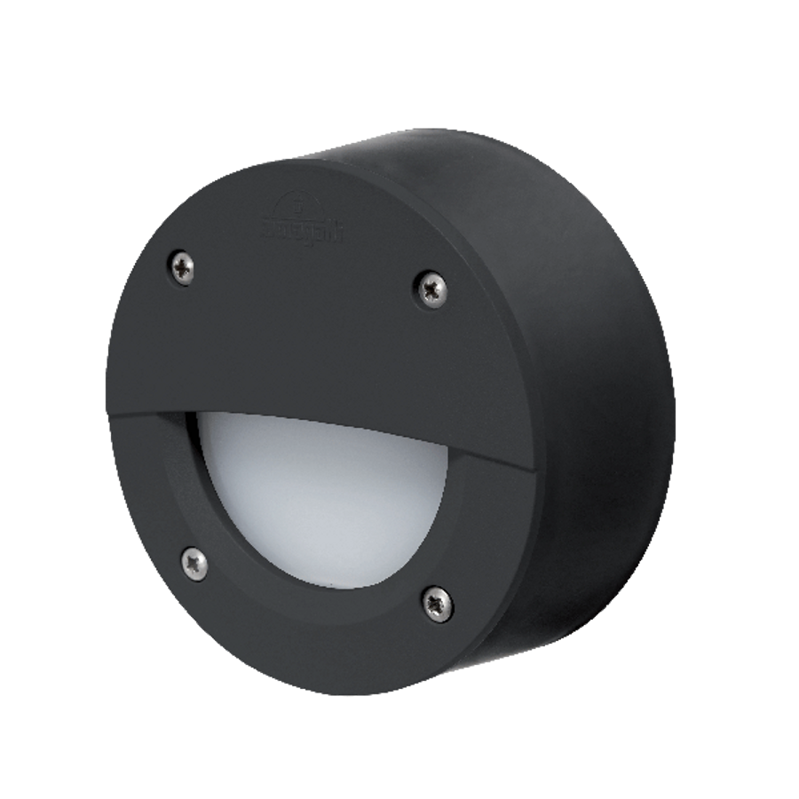 Image of EXTRALETI 100REL LED FALI LÁMPA 3W CCT IP66 FEKETE