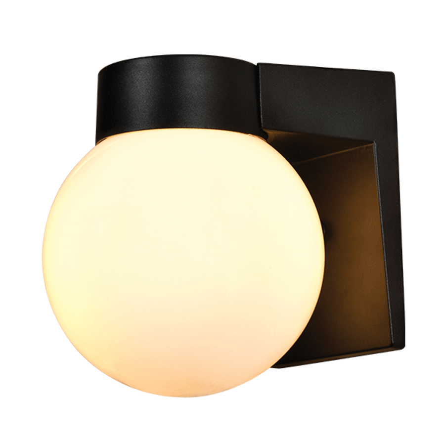 Image of SEAN GARDEN WALL LAMP BLACK, IP54