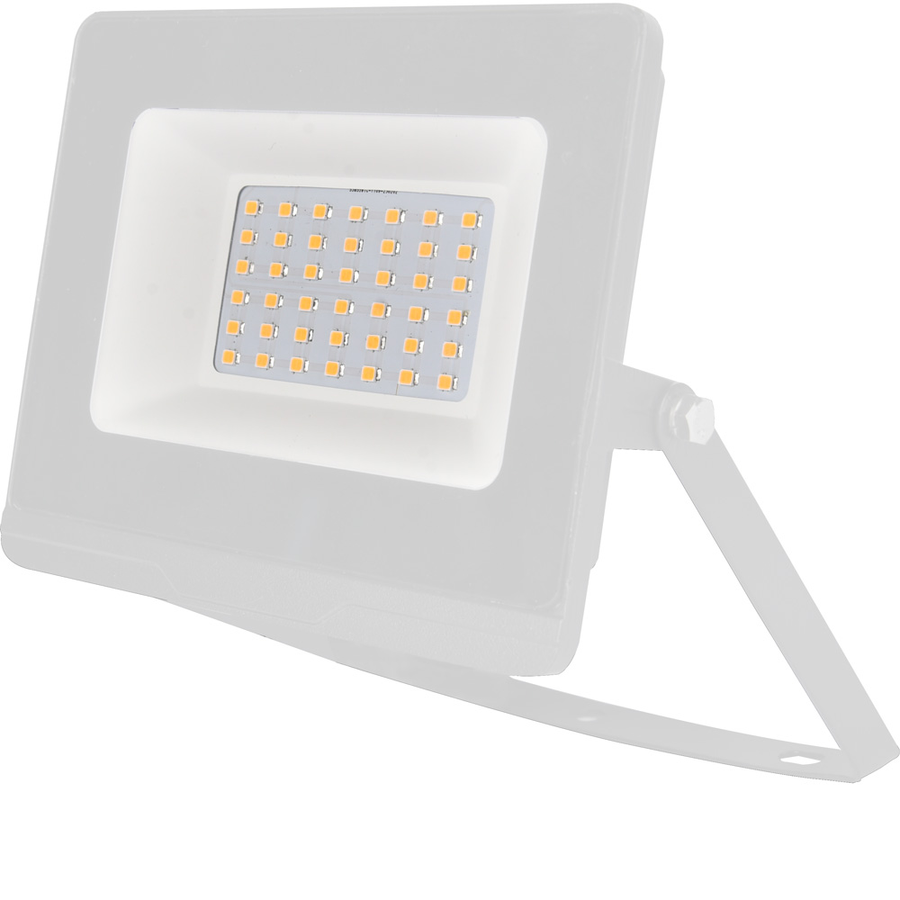 Image of OMEGA30 LED FLOODLIGHT 30W 4000K IP65+EM, WHITE