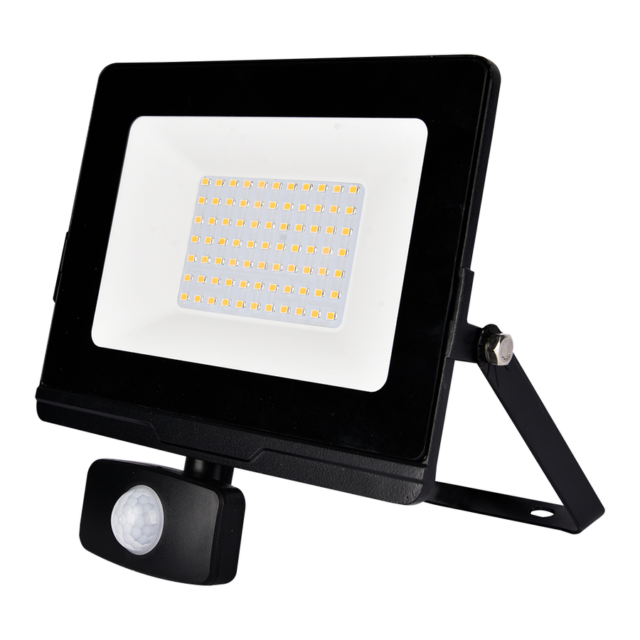 Image of OMEGA50 LED FLOODLIGHT WITH SENSOR 50W 5500K IP65