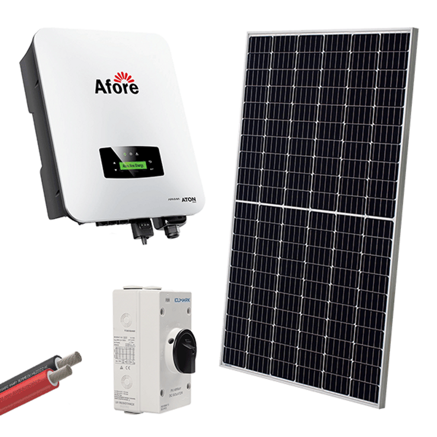 Image of ON GRID SOLAR SYSTEM SET 3P/10KW WITH PANEL 560W