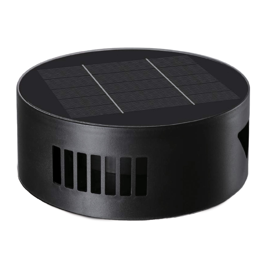 Image of EL-1472 SOLAR LED WALL LAMP 50LM 3000K IP44