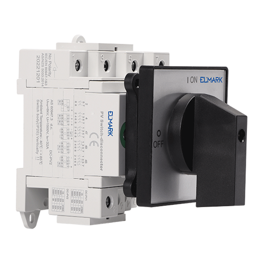 Image of EL-DC 2P/32A DC ISOLATOR 2 SERIES-1 STRING