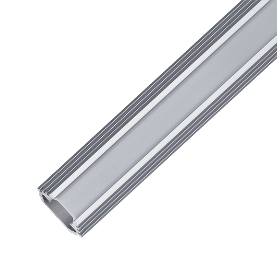 Image of ELM9012/2 ALUMINIUM PROFIL LED SZALAGHOZ, MATT TAKARÓPROFIL, FELÜLETRE SZERELHETŐ 1 M