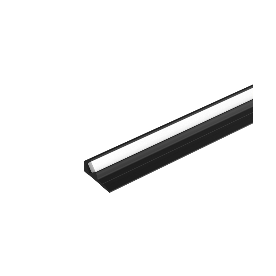 Image of EL-94CR SHELF PROFILE FOR LED STRIP 2.5M, BLACK