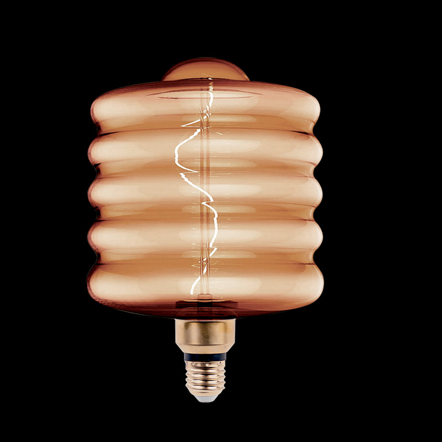 Image of LED VINTAGE SZABÁLYOZHATÓ IZZÓ 8W E27 2000K Ф200 ARANY