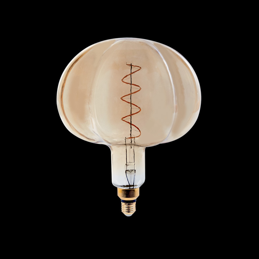 Image of LED VINTAGE SZABÁLYOZHATÓ IZZÓ 8W E27 2000K Ф220 ARANY
