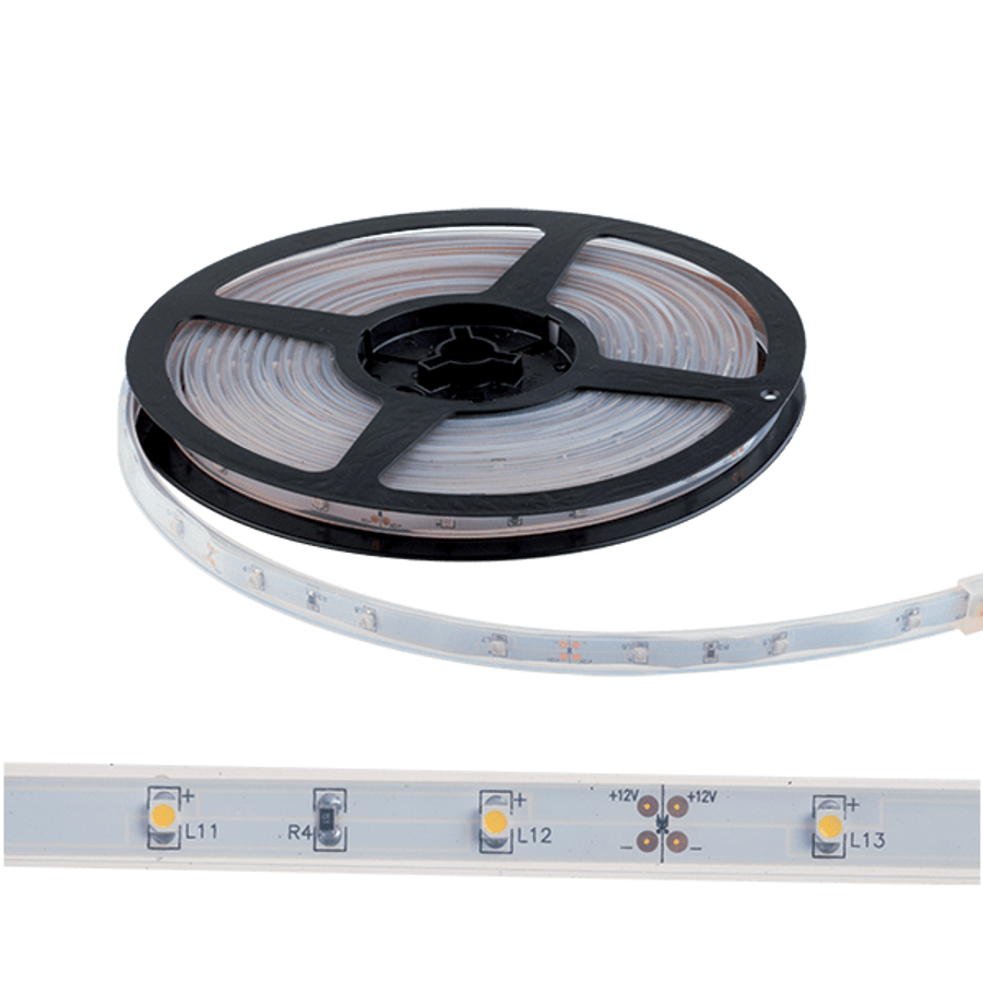 Image of LED150(12/DC,IP67)-WW/5m, tube, white PCB