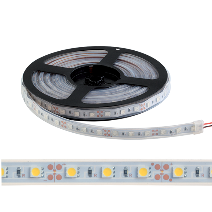 Image of LED SZALAG LED300 5050 12V DC IP65 60PCS/1M SÁRGA