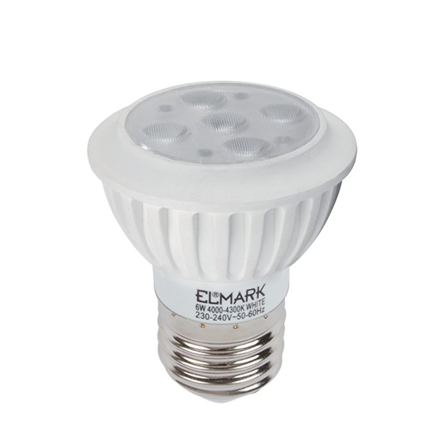 Image of LED LÁMPA LED7 6W E27 230V FEHÉR