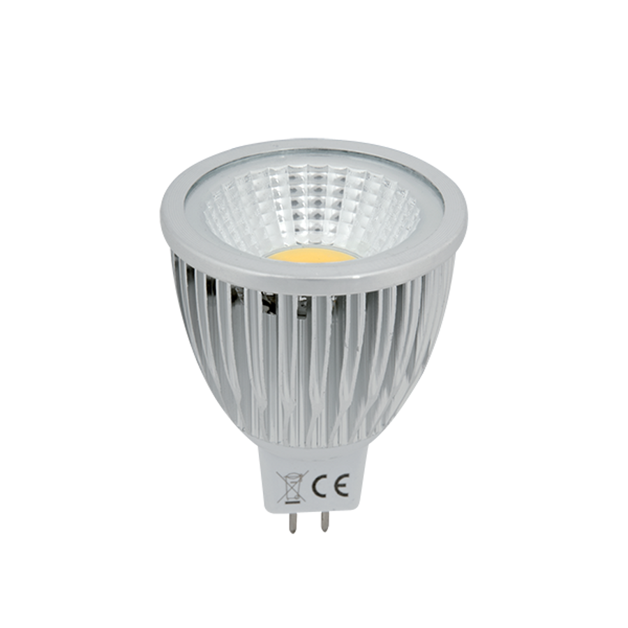 Image of LED LÁMPA LEDCOB 5W GU5,3 12V AC/DC MELEG FEHÉR