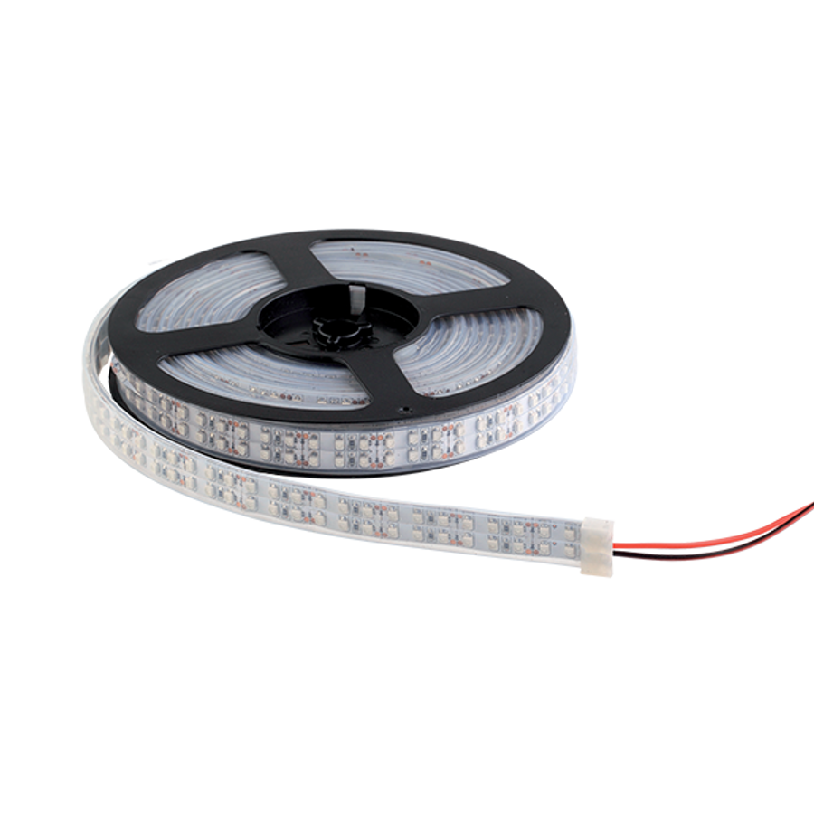 Image of LED SZALAG LED1200 3528 12V/DC IP65 2X120PCS/1M MELEG FEHÉR