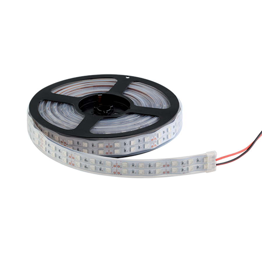 Image of LED SZALAG LED600 5050 12V/DC IP65 2X60PCS/1M HIDEG FEHÉR