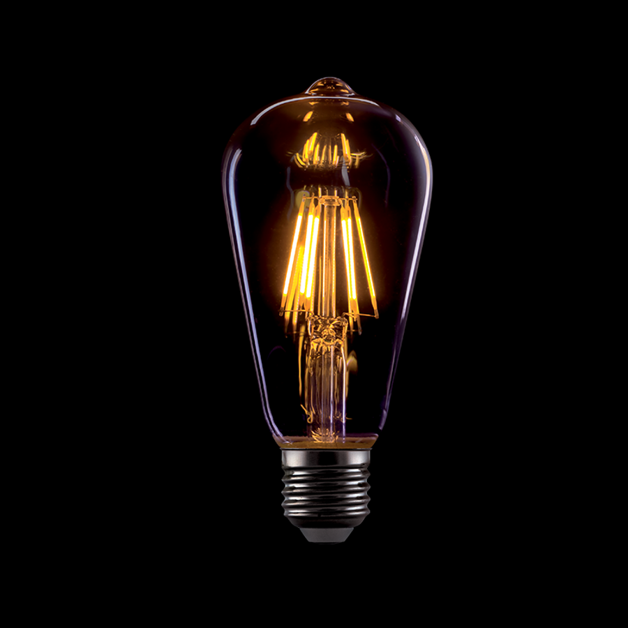Image of LED VINTAGE IZZÓ SZABÁLYOZHATÓ ST64-8W E27 2800-3200K