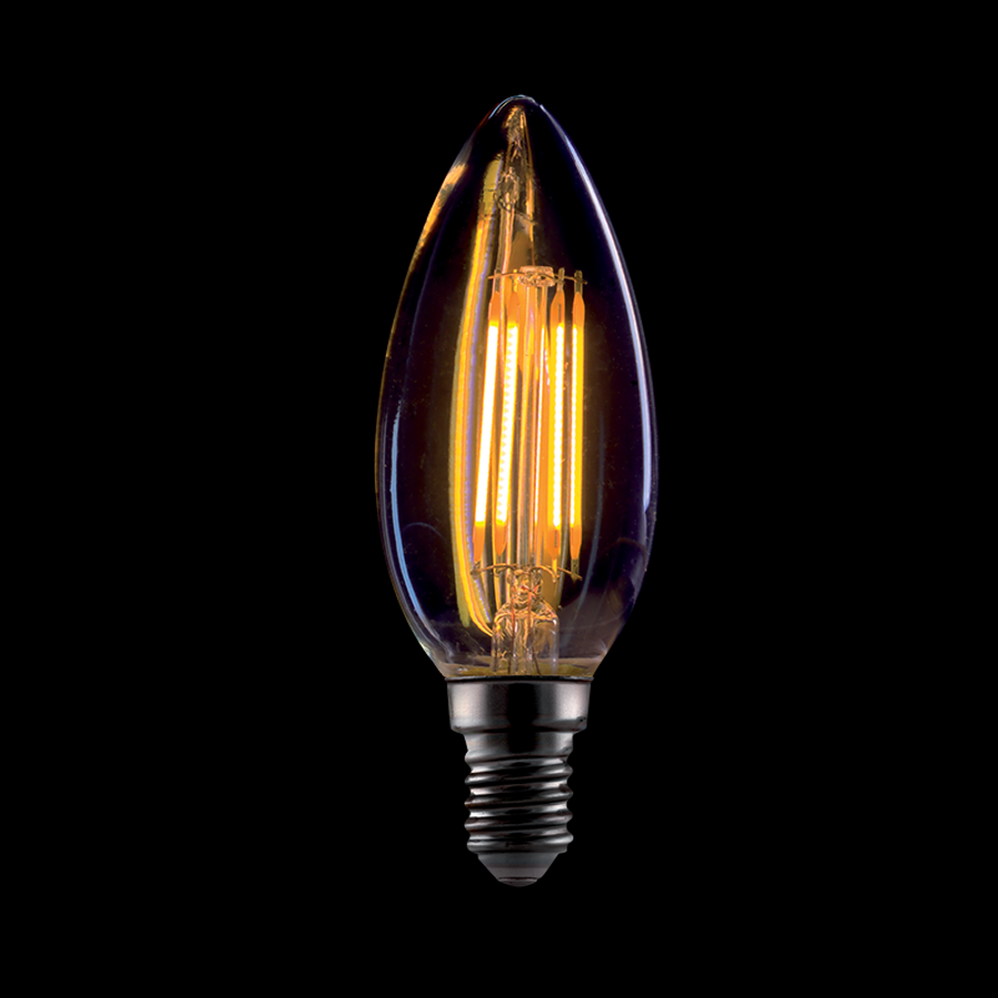 Image of LED VINTAGE IZZÓ SZABÁLYOZHATÓ C37-4W E14 2800-3200K