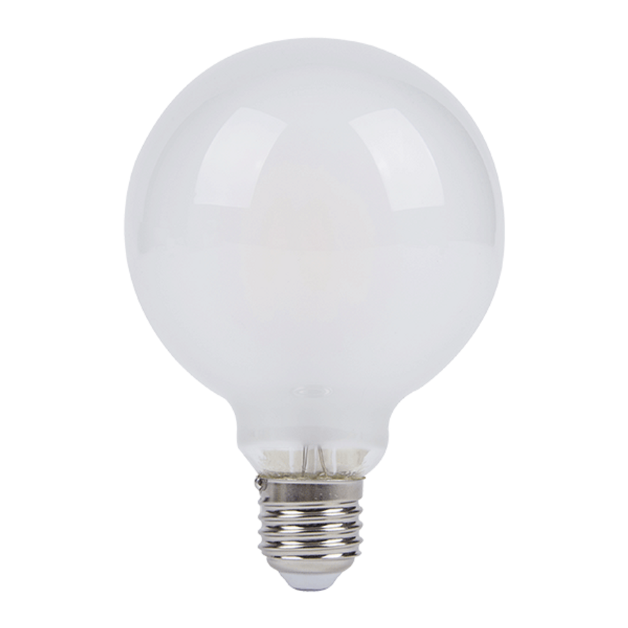 Image of LED G95 MILKY WHITE 12W E27 230V 3000K
