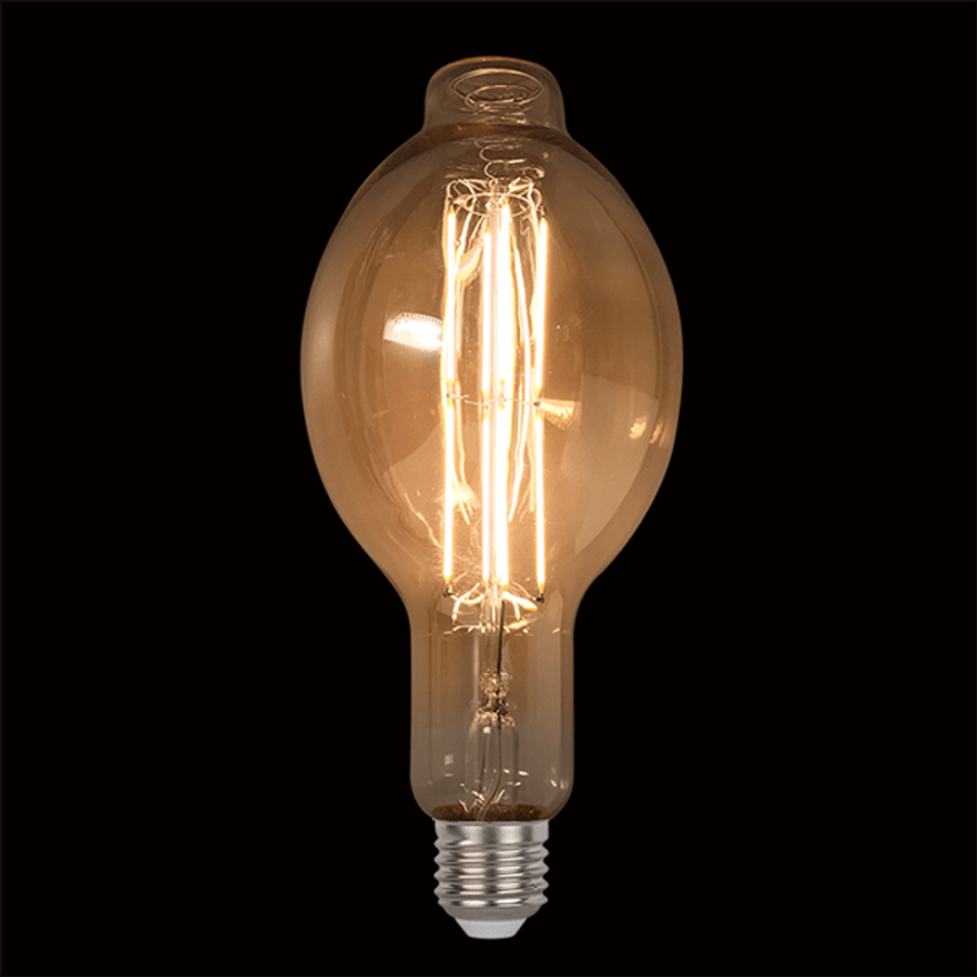 Image of LED VINTAGE IZZÓ SZABÁLYOZHATÓ 8W E27 D120 2800-3200K ARANY