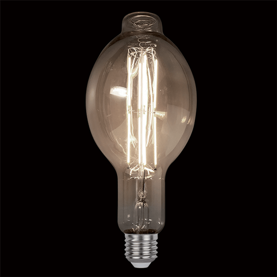 Image of LED VINTAGE IZZÓ SZABÁLYOZHATÓ 8W E27 D120 2800-3200K FÜSTÖS