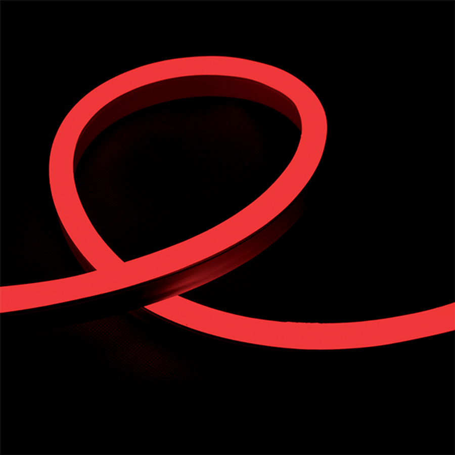 Image of NEON FLEX LED SZALAG 12W/M 24V IP65 PIROS