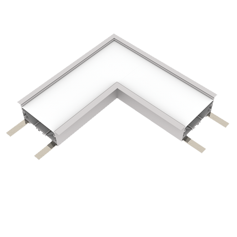 Image of L-CONNECTOR FOR ELMARK PROFILE RECESSED 3000K FEHÉR