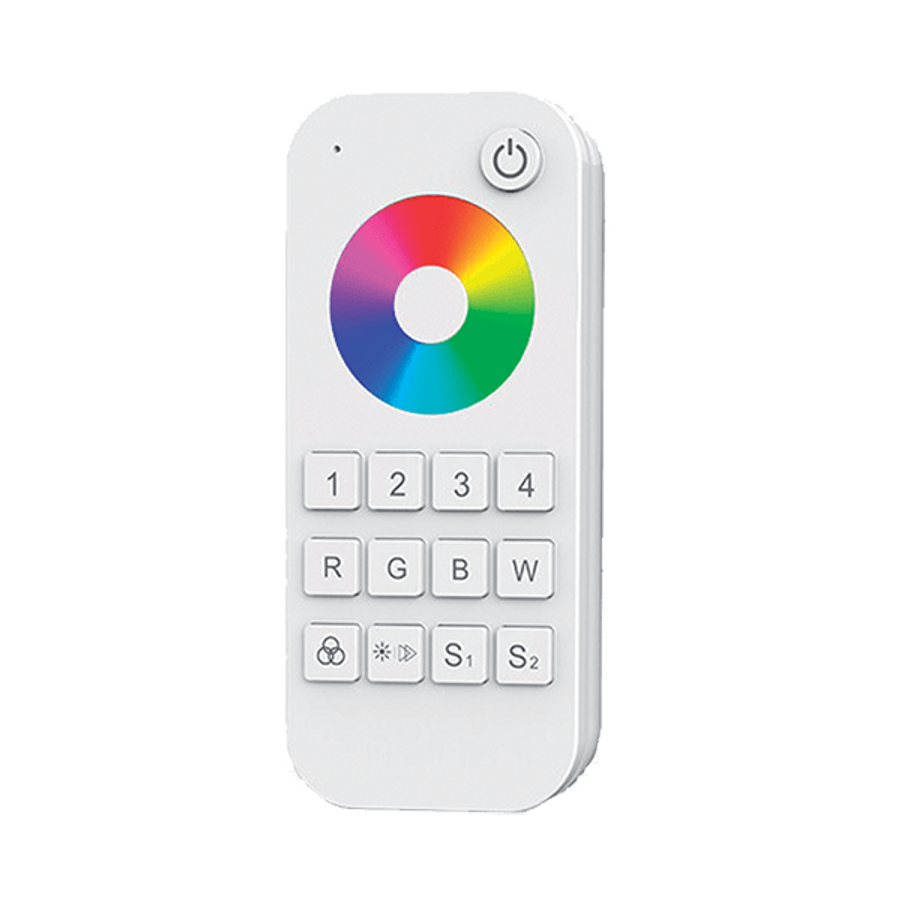 Image of RÁDIÓFREKVENCIÁS (RF) LED RGB TÁVVEZÉRLŐ 4-ZÓNÁS
