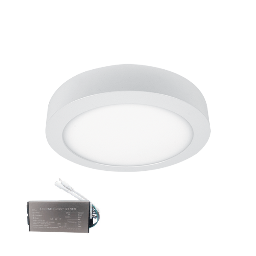 Image of STELLAR LED PANEL KEREK FELÜLETRE 24W 2700K+INVERTERREL