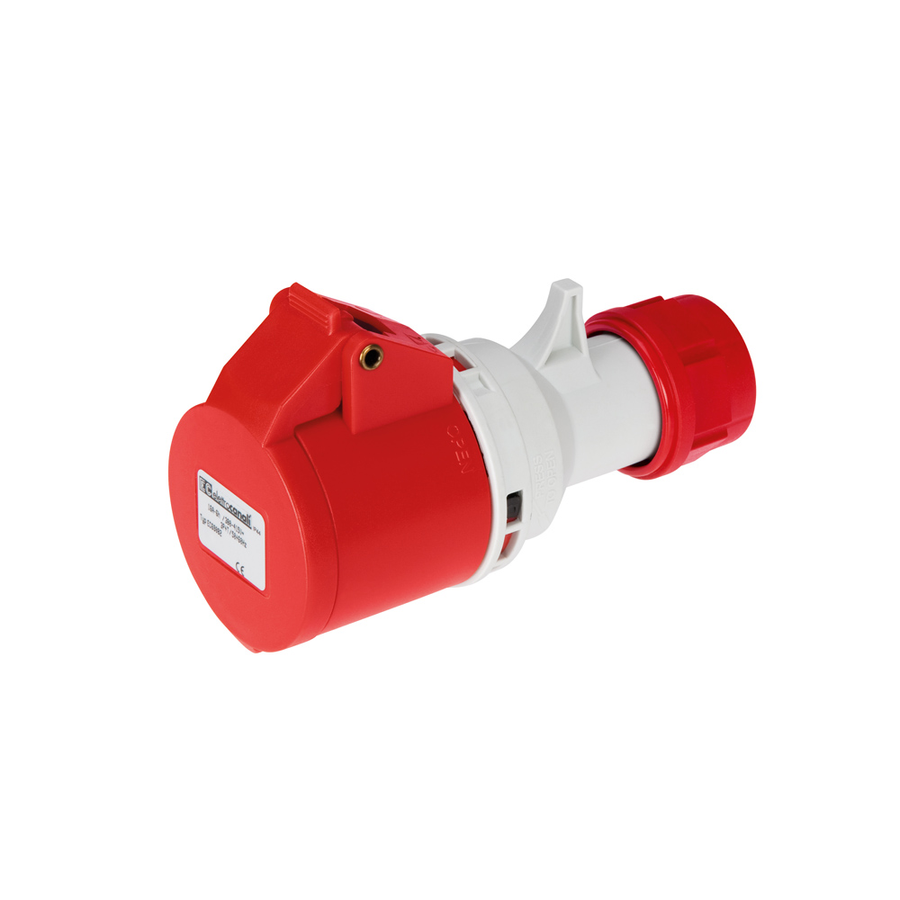 EC690 STRAIGHT SOCKET 32A IP44 3P+N+E 346-415V EC690 STRAIGHT SOCKET 32A IP44 3P+N+E 346-415V