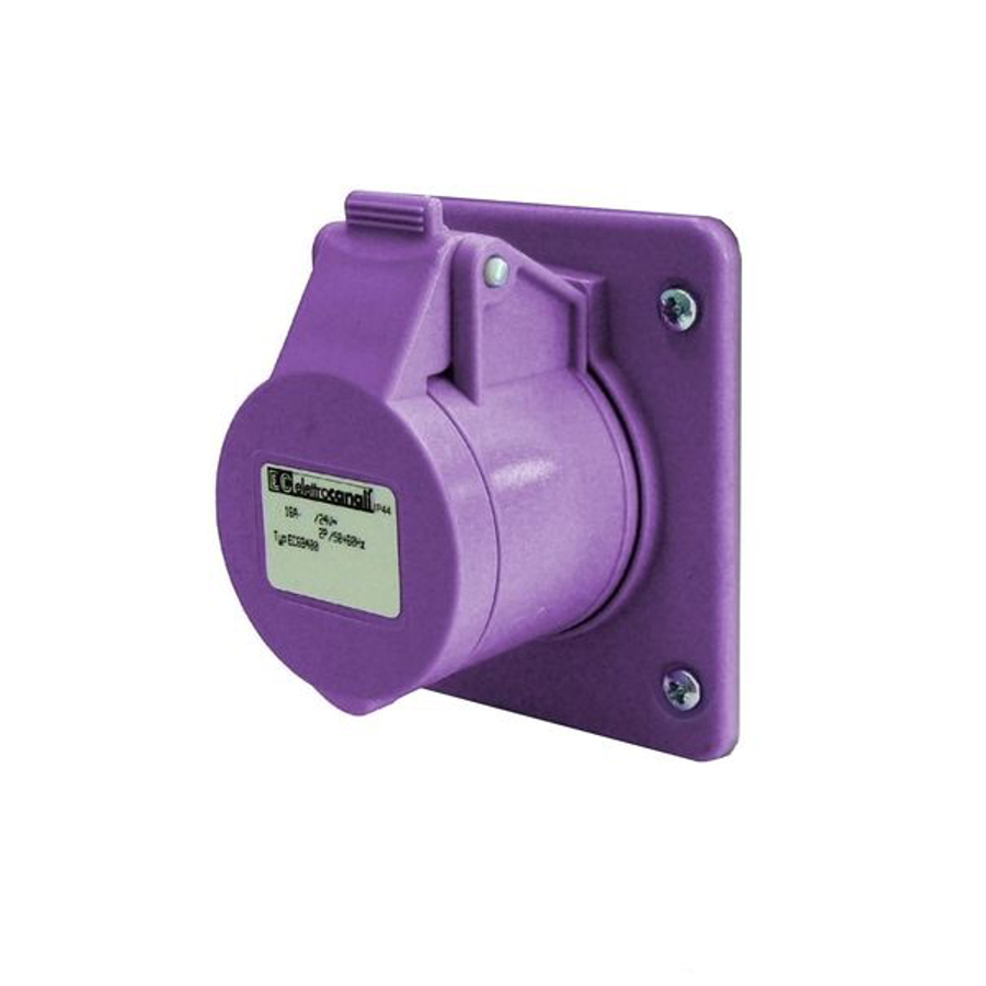 EC690 PANEL MOUNT. SOCKET 16A IP44 3P 24V AC EC690 PANEL MOUNT. SOCKET 16A IP44 3P 24V AC